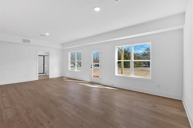 19 Bridgemill Dr, Douglasville, GA 30134 - empty room featuring wood finished floors and recessed lighting