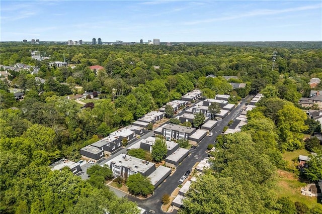 5180 Chemin De Vie, Atlanta, GA 30342 - bird's eye view of a heavily wooded area