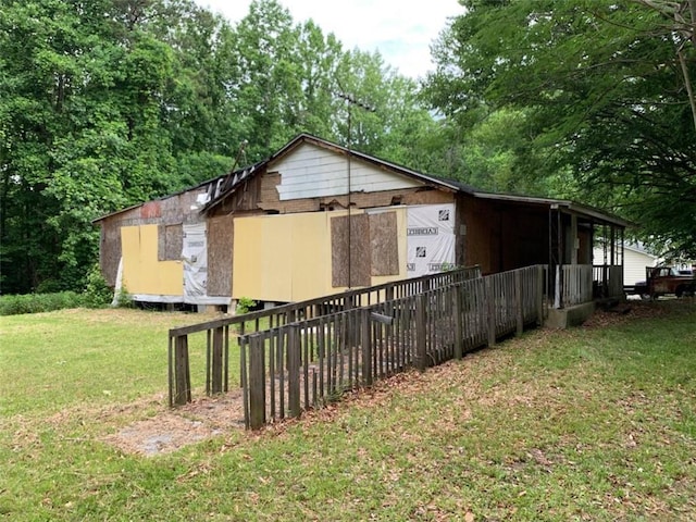 573 Coach Bobby Dodd Rd, Dallas, GA 30132 - view of property exterior with a yard