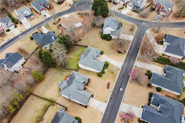 birds eye view of property featuring a residential view