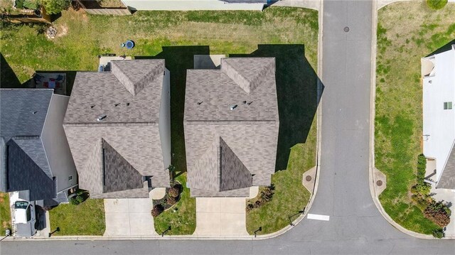 drone / aerial view