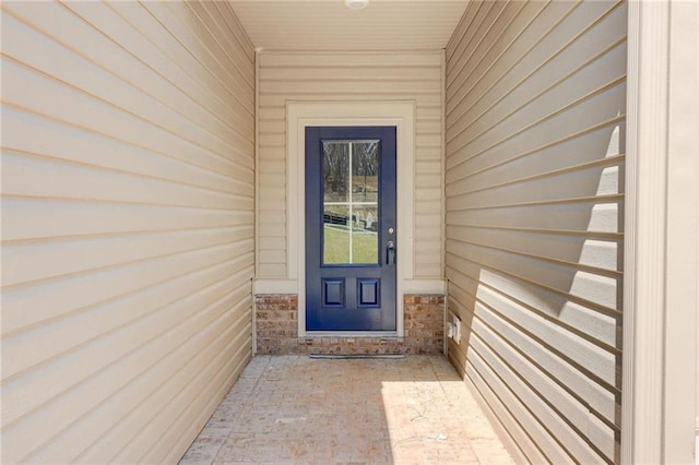 view of property entrance