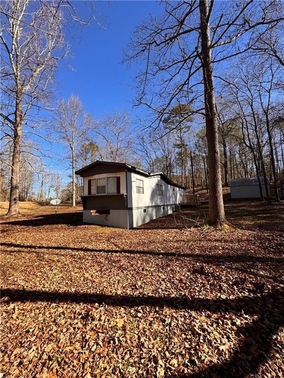 view of side of property