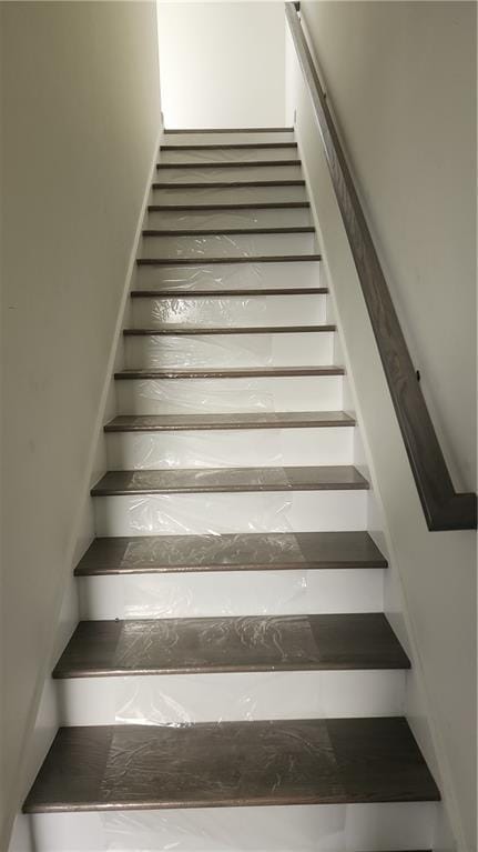 view of staircase