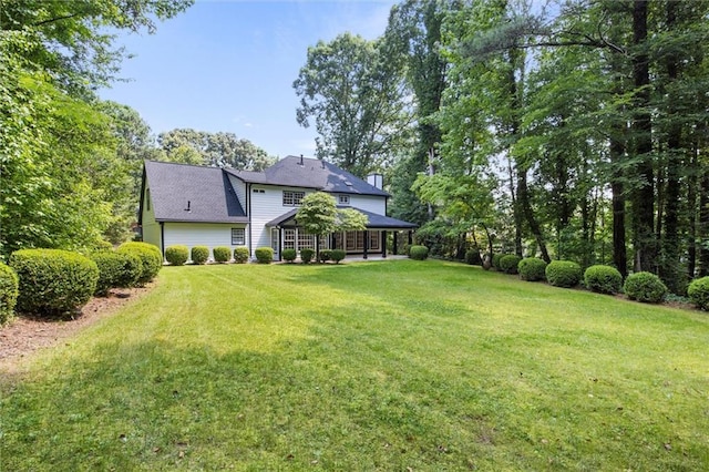4220 Singing Post Ln NE, Roswell, GA 30075 - view of grassy yard with a gazebo