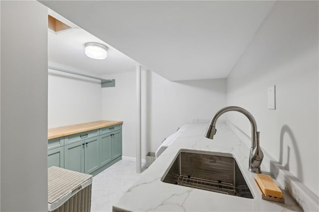 washroom with a sink
