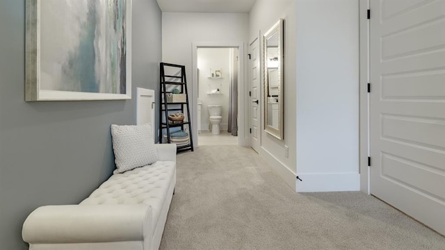 1846 Butterfly Way, Marietta, GA 30066 - corridor with carpet floors and baseboards