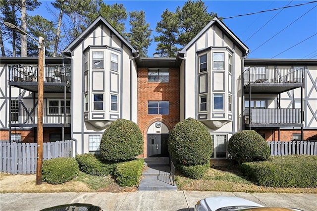 exterior space with fence
