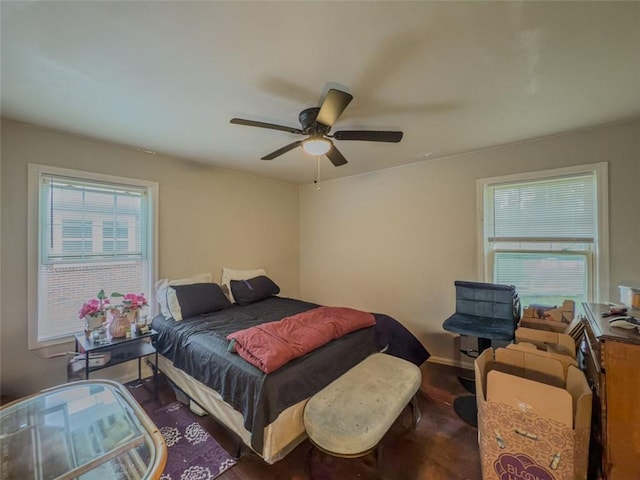 646 Quillian Ave, Decatur, GA 30032 - bedroom with ceiling fan