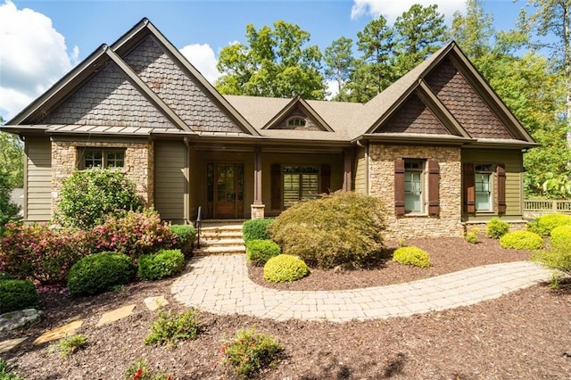 view of craftsman house