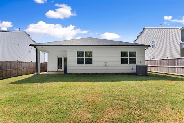 1278 Daurian Dr, Statham, GA 30666 - rear view of house featuring a fenced backyard and a patio