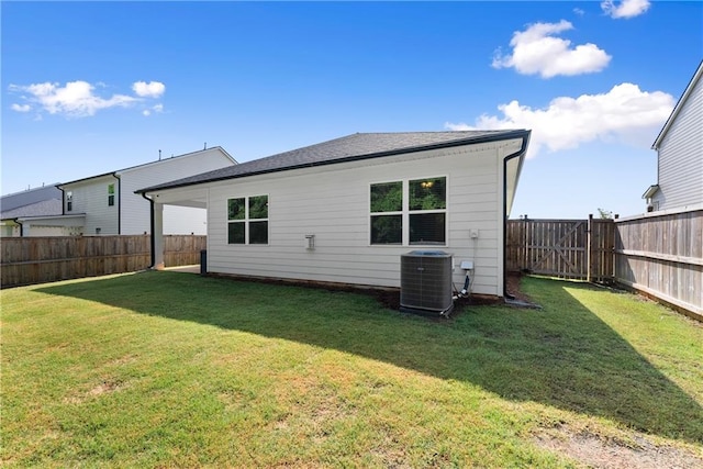 1278 Daurian Dr, Statham, GA 30666 - back of property with a fenced backyard