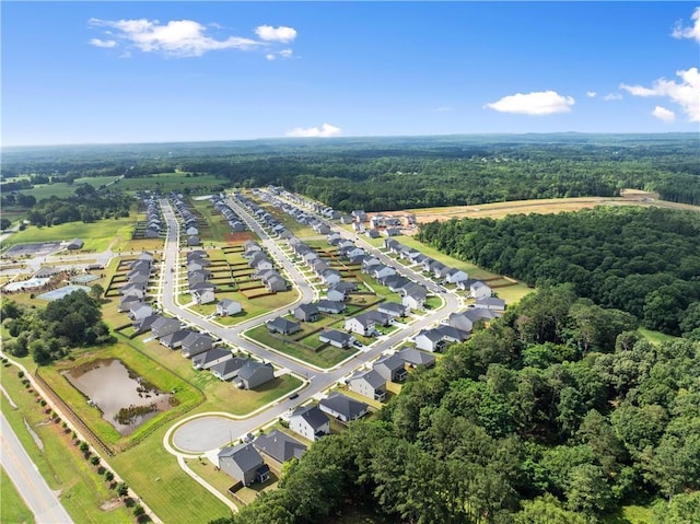 1278 Daurian Dr, Statham, GA 30666 - view of property location with a forest and nearby suburban area