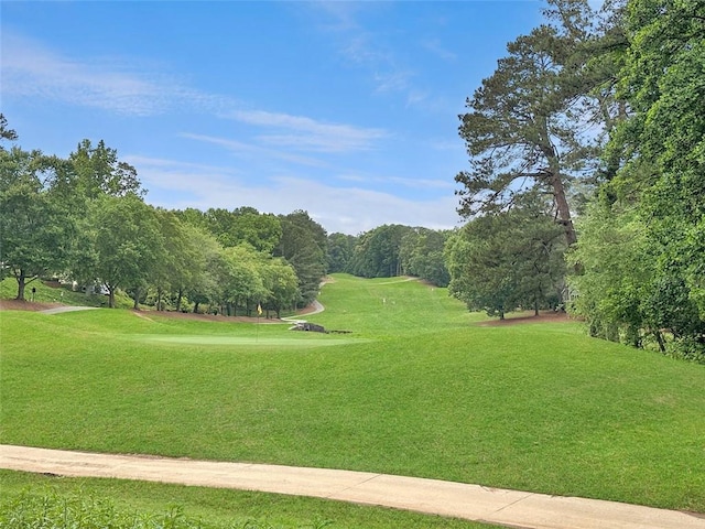 10320 Crescent Ridge Dr, Roswell, GA 30076 - view of property's community featuring a lawn and golf course view