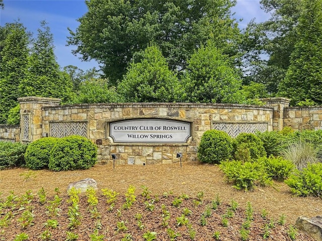 10320 Crescent Ridge Dr, Roswell, GA 30076 - view of community / neighborhood sign