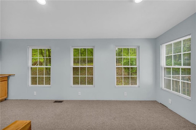 1437 Frank Lovell Rd, Clarkesville, GA 30523 - carpeted empty room with plenty of natural light and visible vents