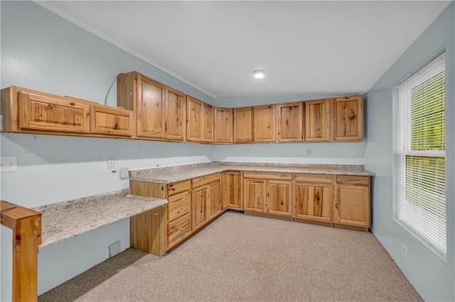 1437 Frank Lovell Rd, Clarkesville, GA 30523 - unfurnished office featuring built in study area and light colored carpet
