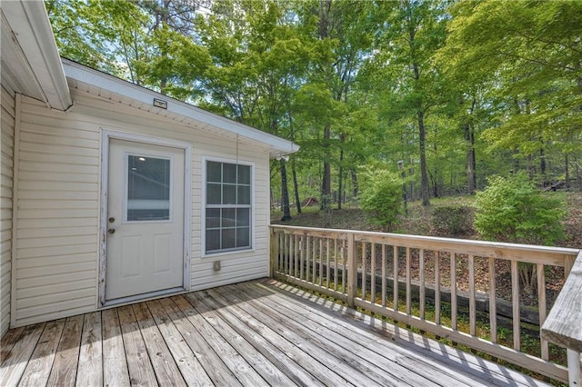 1437 Frank Lovell Rd, Clarkesville, GA 30523 - view of wooden terrace