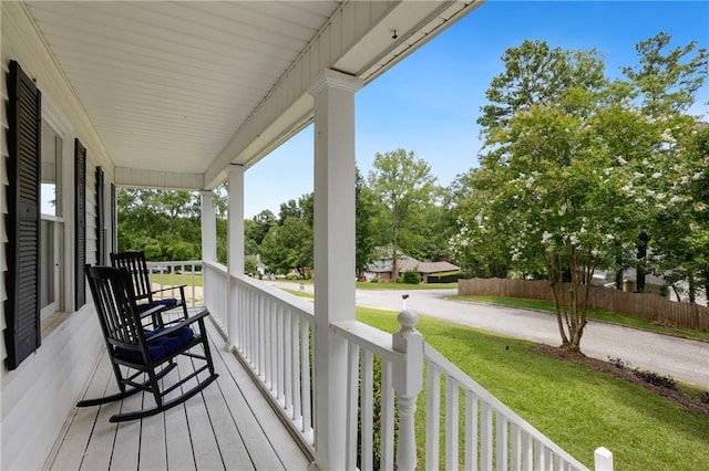 210 N Wesleyan Cir, Macon, GA 31210 - porch with a lawn