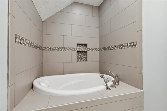 210 N Wesleyan Cir, Macon, GA 31210 - full bath with a bath and a textured ceiling