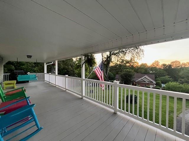 1008 Lakeview Acres, Hiawassee, GA 30546 - view of deck