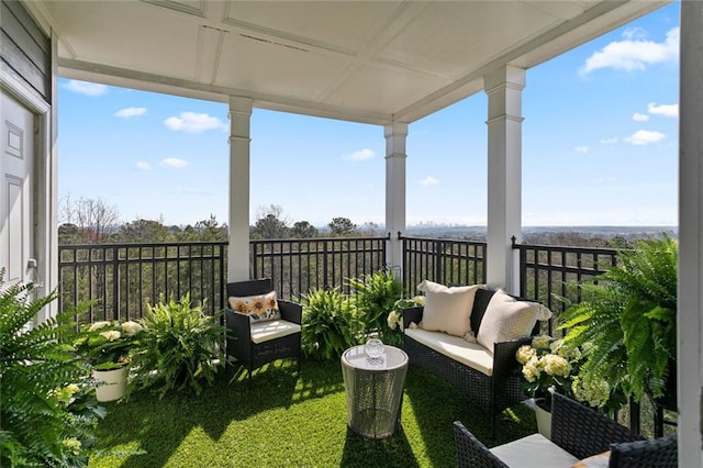 4100 Paces Walk SE Unit 4306, Atlanta, GA 30339 - sunroom / solarium with a wall of windows