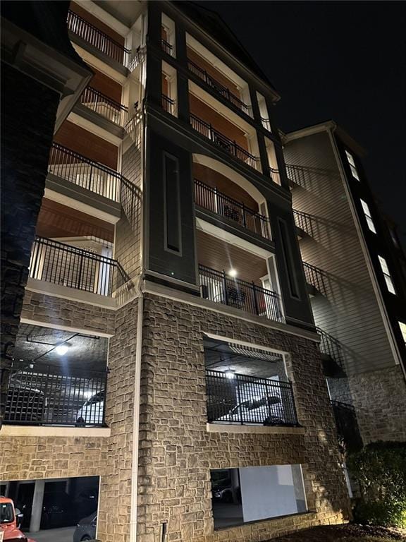 4100 Paces Walk SE Unit 4306, Atlanta, GA 30339 - view of property at twilight