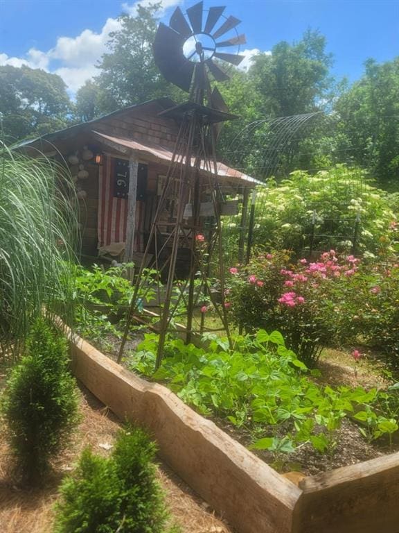 1530 Unity Church Cir, Maysville, GA 30558 - view of yard featuring a garden