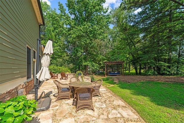 1323 Frey Lake Ct, Kennesaw, GA 30144 - view of patio / terrace featuring outdoor dining space