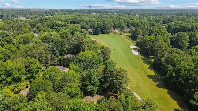 1323 Frey Lake Ct, Kennesaw, GA 30144 - drone / aerial view of a forest and a local golf course
