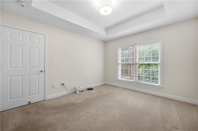 50 Biscayne Dr NW Unit 2113, Atlanta, GA 30309 - carpeted spare room with a raised ceiling and a smoke detector