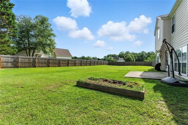 150 Crestworth Xing, Powder Springs, GA 30127 - fenced backyard with a patio area