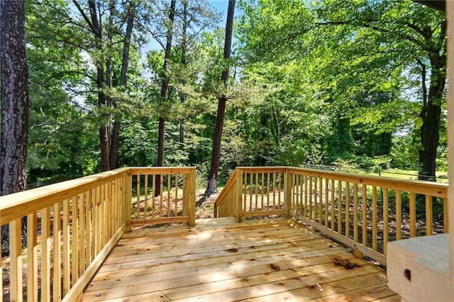 163 Oakcliff Ct, South Fulton, GA 30331 - view of wooden deck