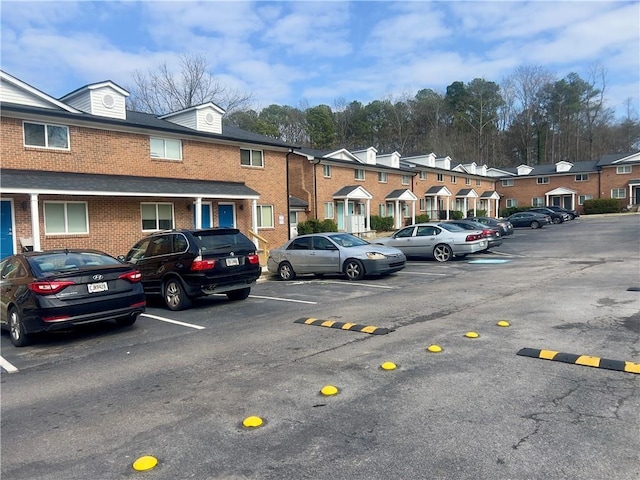 view of vehicle parking