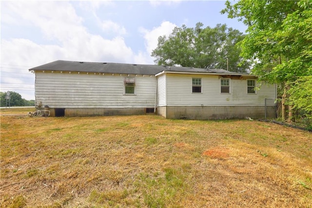 6191 Cumming Hwy, Canton, GA 30115 - back of house featuring crawl space