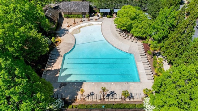 7165 Cordery Rd, Cumming, GA 30040 - aerial view of a pool area