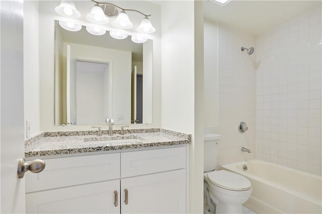 587 Virginia Ave NE Unit 315, Atlanta, GA 30306 - bathroom with vanity,  shower combination, and toilet