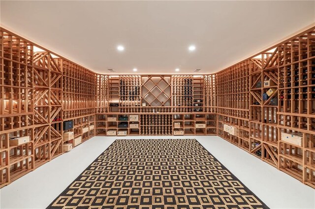 4835 Merlendale Ct, Atlanta, GA 30327 - wine room with recessed lighting