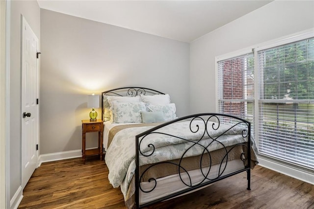 1006 Amberton Ln, Powder Springs, GA 30127 - bedroom with wood finished floors and baseboards