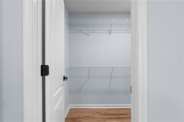 view of closet