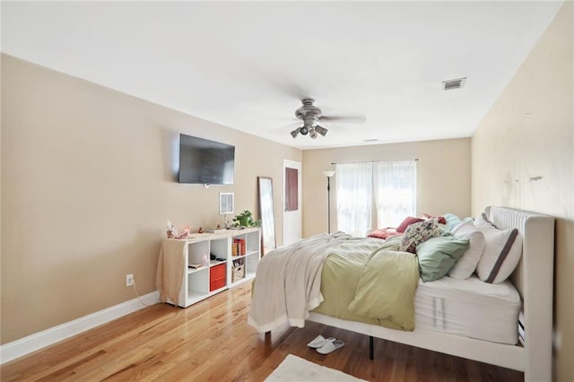 97 Griffin St NW, Atlanta, GA 30314 - bedroom with wood finished floors and a ceiling fan