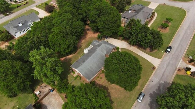 drone / aerial view
