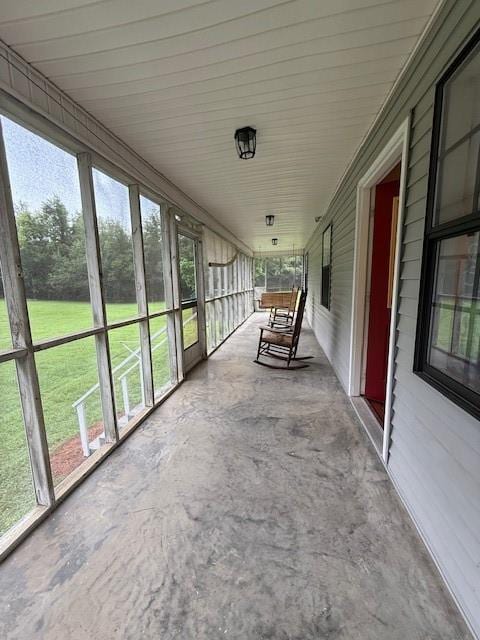 100 Walter Leon Dr, Chatsworth, GA 30705 - view of unfurnished sunroom