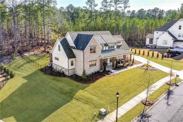 39 Telfair Ct, Acworth, GA 30101 - view from above of property