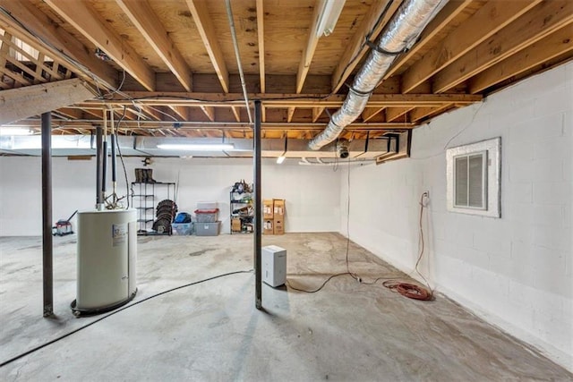 586 Old Bushmill Rd, Bremen, GA 30110 - below grade area featuring water heater