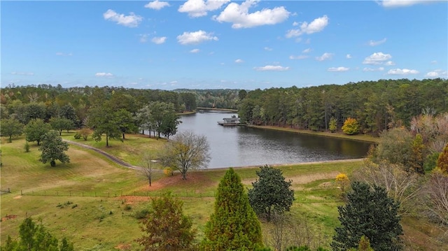 water view with a rural view