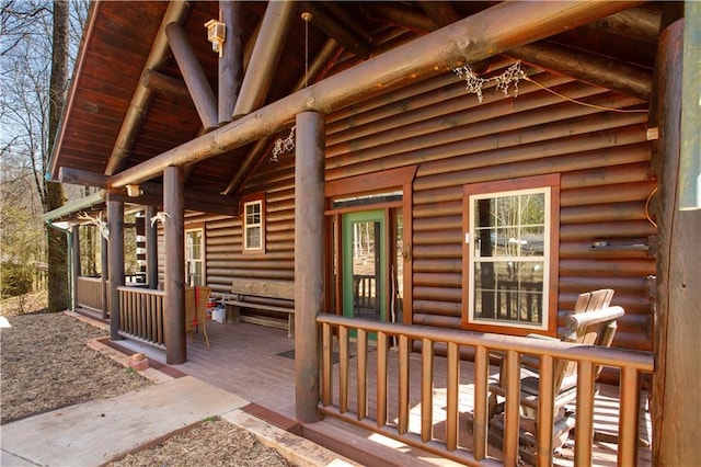 1225 Pitts Chapel, Newborn, GA 30056 - view of deck