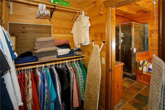 1225 Pitts Chapel, Newborn, GA 30056 - spacious closet with stone finish floors