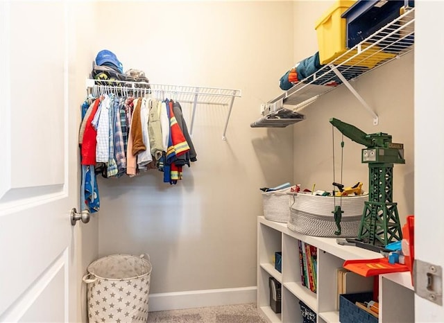 view of spacious closet