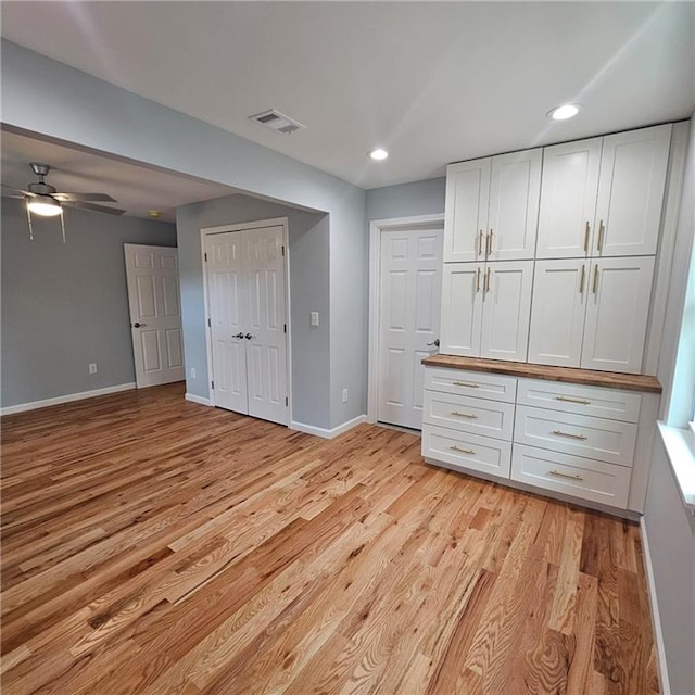 487 Eastside Dr, Dacula, GA 30019 - unfurnished bedroom with light wood-style flooring, baseboards, and recessed lighting